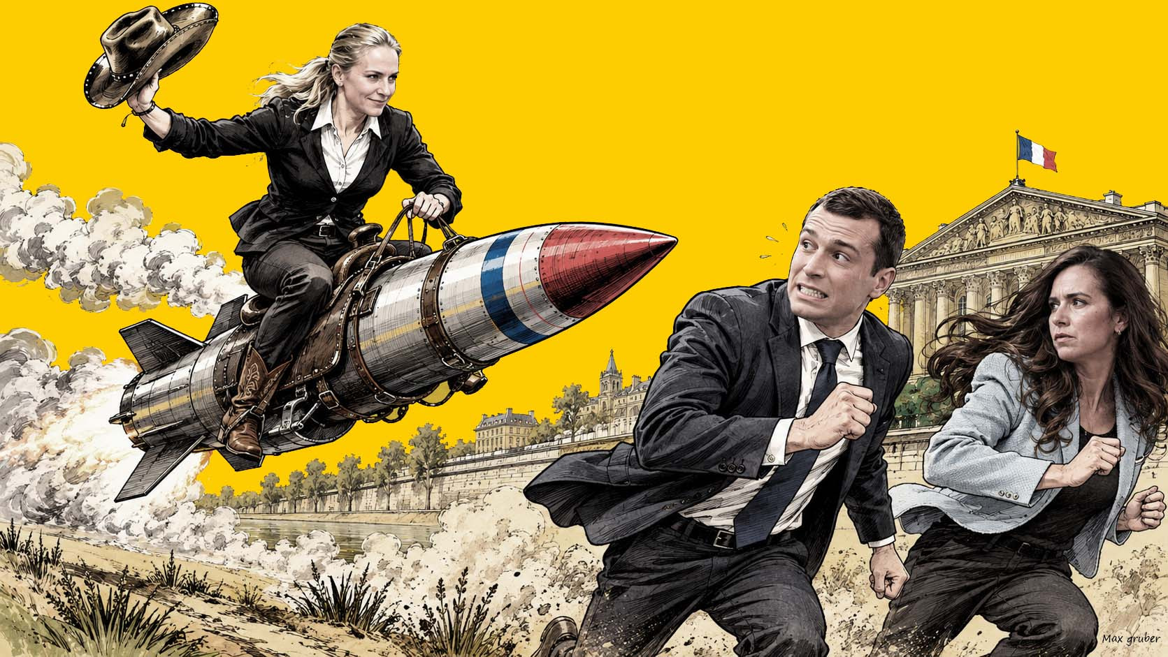 Marion Maréchal : le missile libéralo-lepéniste pour frapper Bardella et Knafo