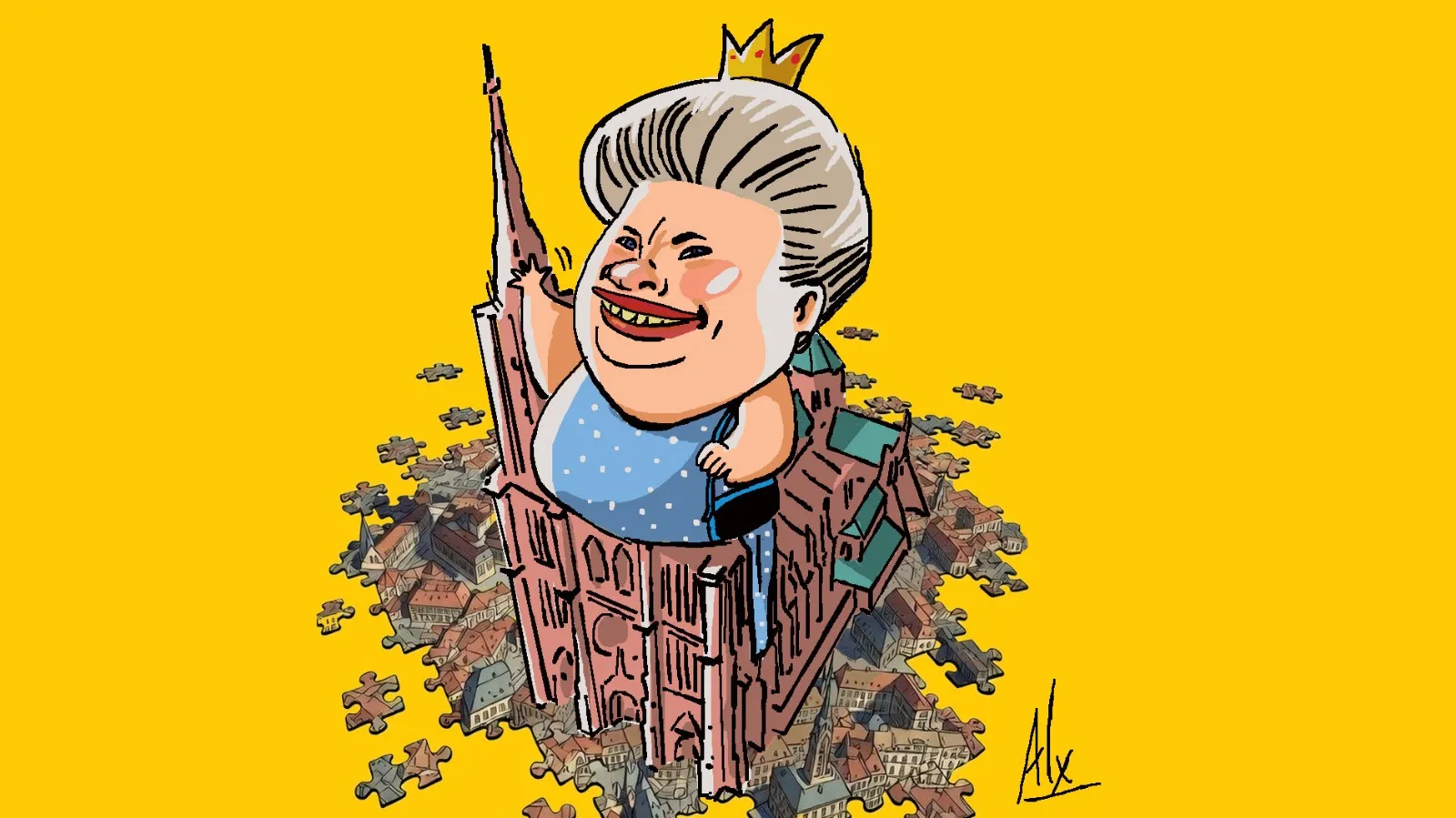 La reine Catherine... de Strasbourg