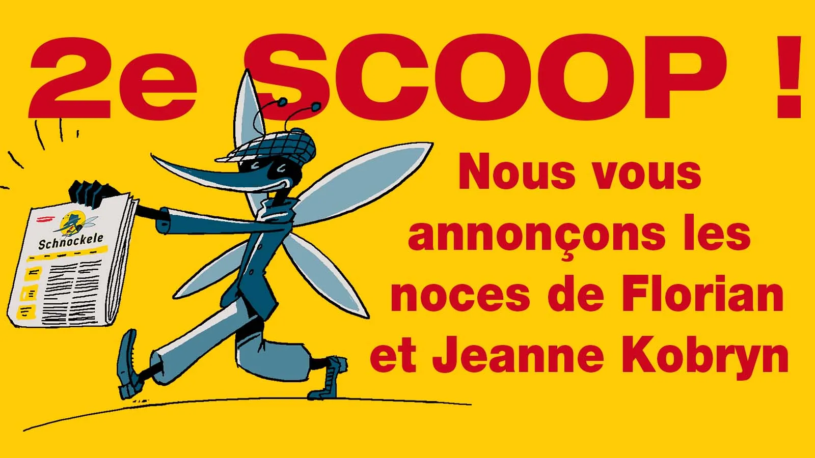 Jeanne et Florian Korbryn ont la joie de vous annoncer leur mariage à Strasbourg ! 