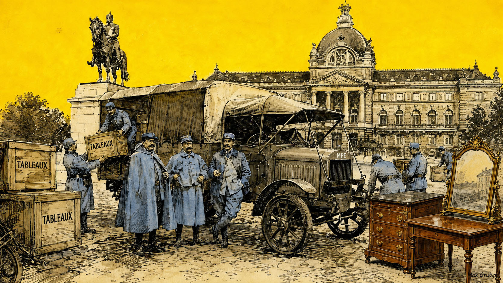 L'Alsace à l'encan : les meubles disparus de 1918