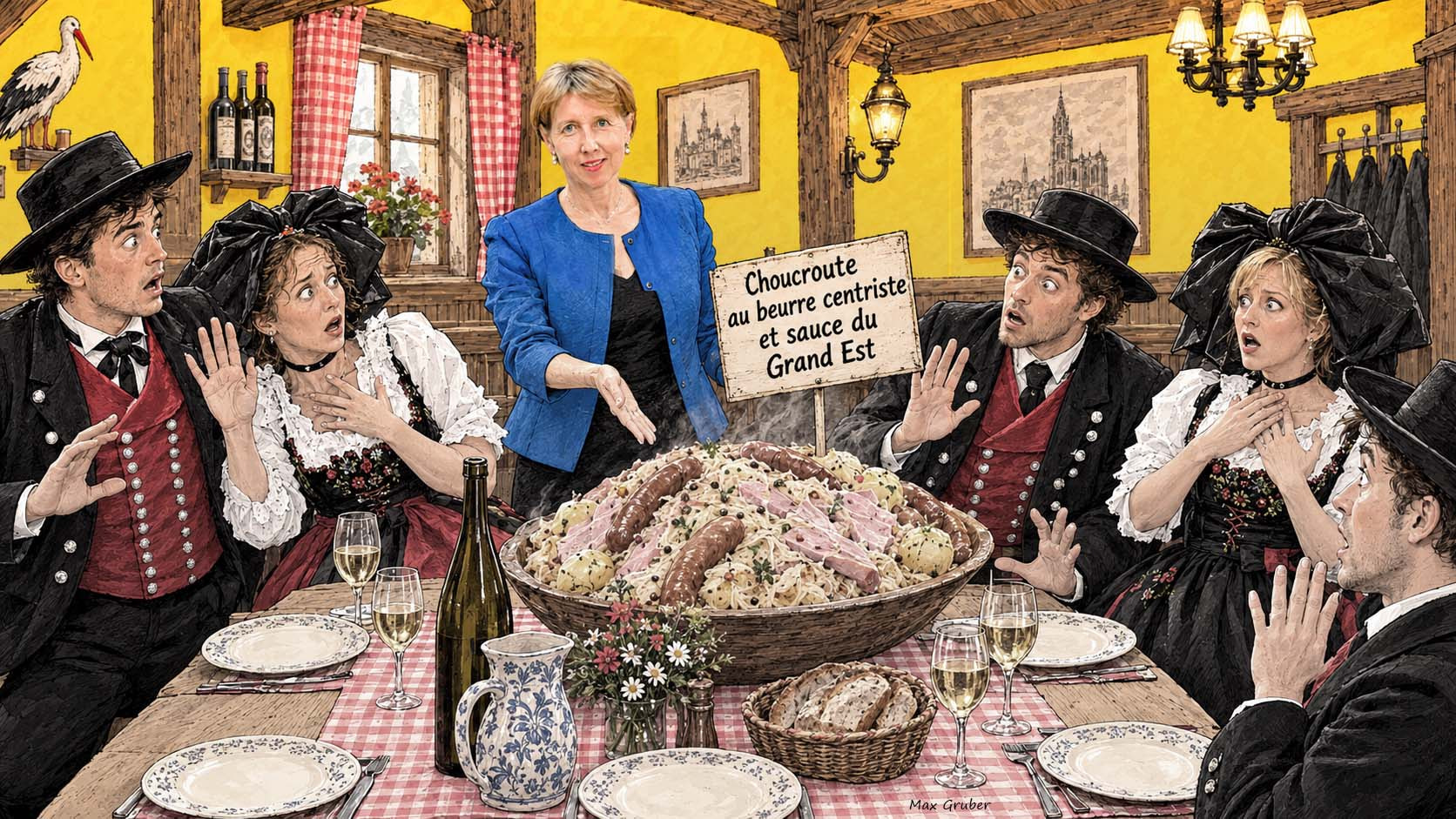 Anne Sander, la campagne sans fin