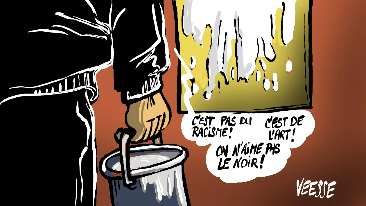 Les municipales à Schiltigheim. Bernard Jenaste subit des graffitis nauséabonds.