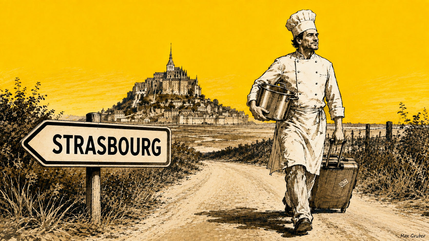 Pénurie dans les cuisines alsaciennes : faut-il faire venir les chefs du Mont-Saint-Michel ?