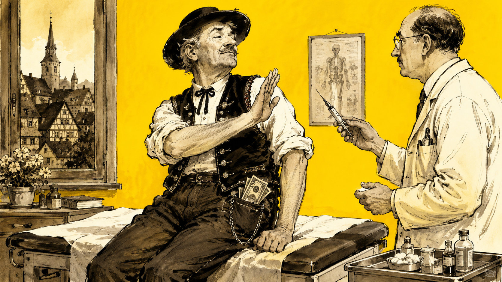 Santé : heureux comme un Alsacien en France.