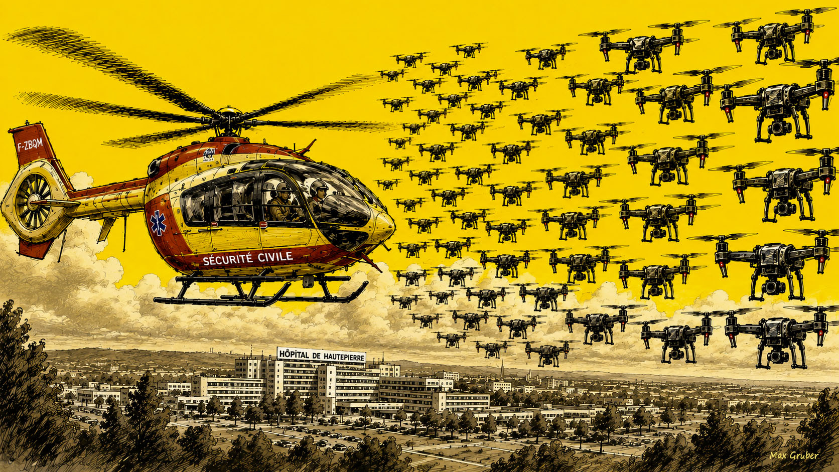 À Strasbourg, les drones ont désormais la priorité