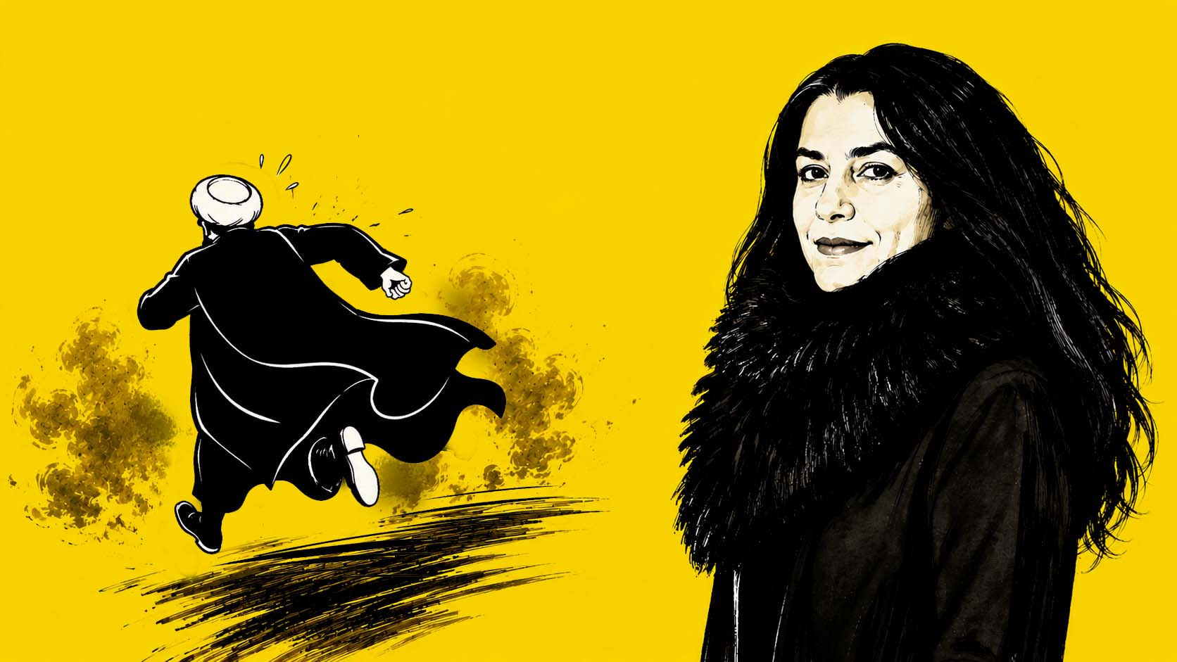 Marjane Satrapi a rangé ses crayons