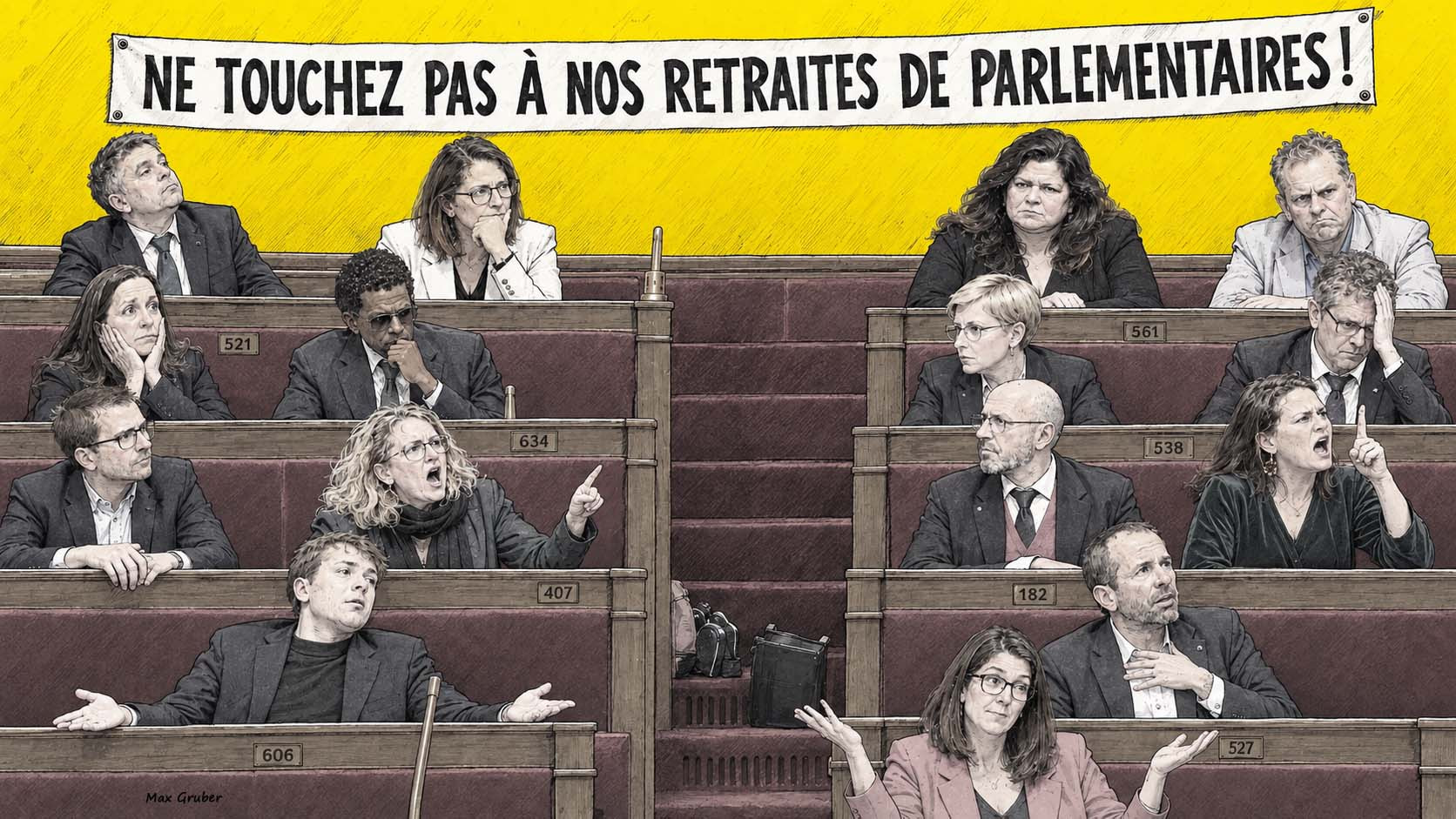 Pensions parlementaires : la solidarité s'arrête au perron du Sénat et de l’Assemblée