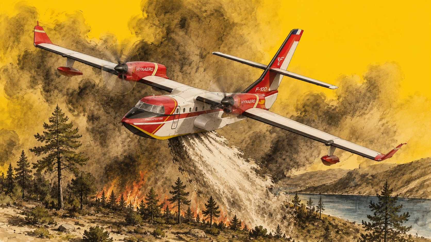 Le Canadair ou l’art français de mendier à l’étranger ce qu’on fabrique déjà chez soi, et en beaucoup mieux !
