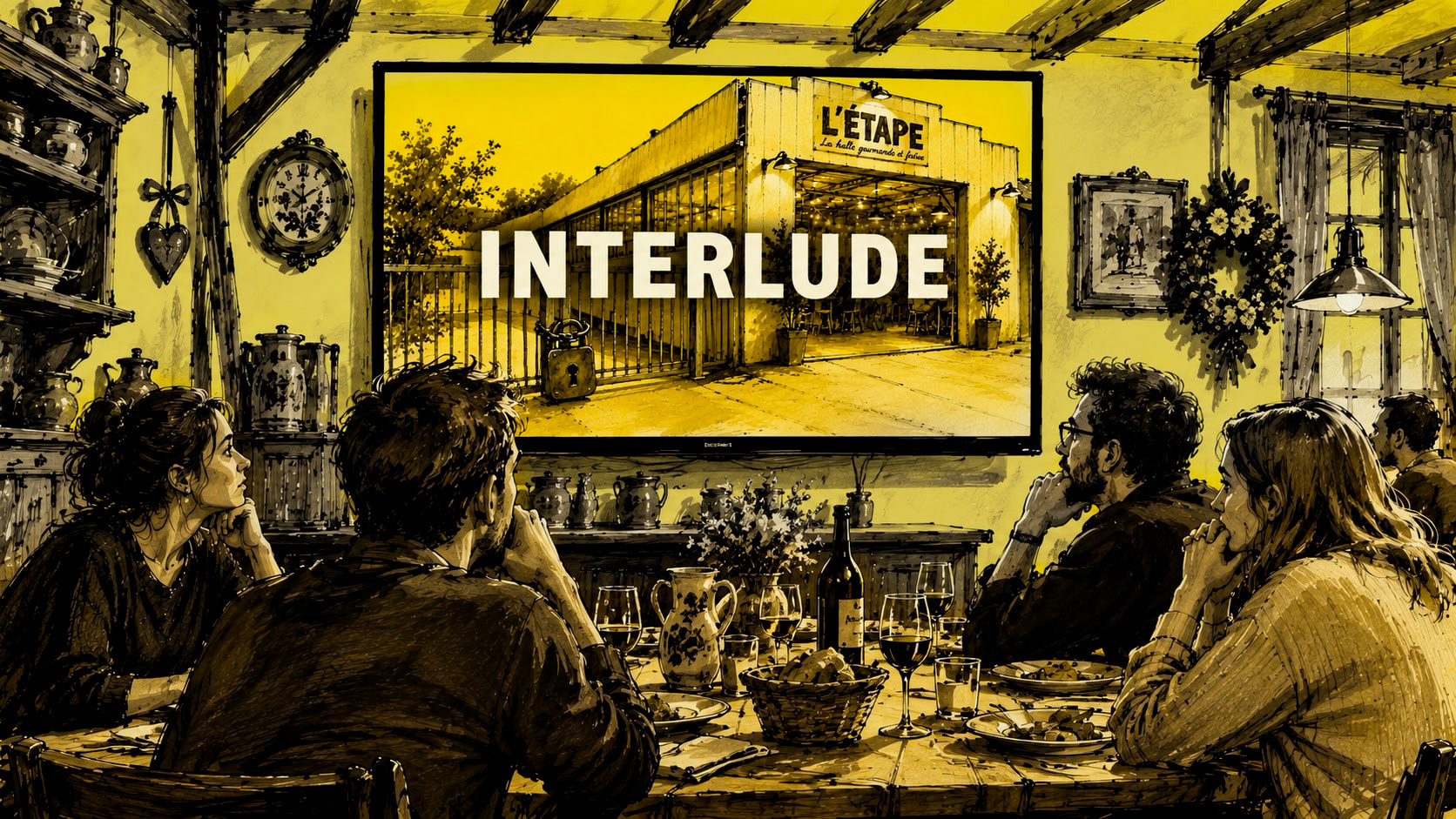 Barr, après l'art gastronomique et musical, voici celui de l'attente.
