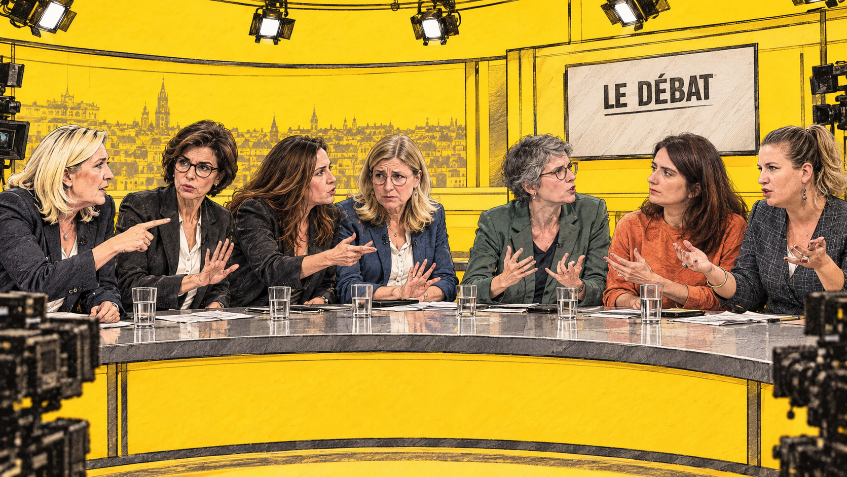 Plateaux télé : femmes des années 2026 !