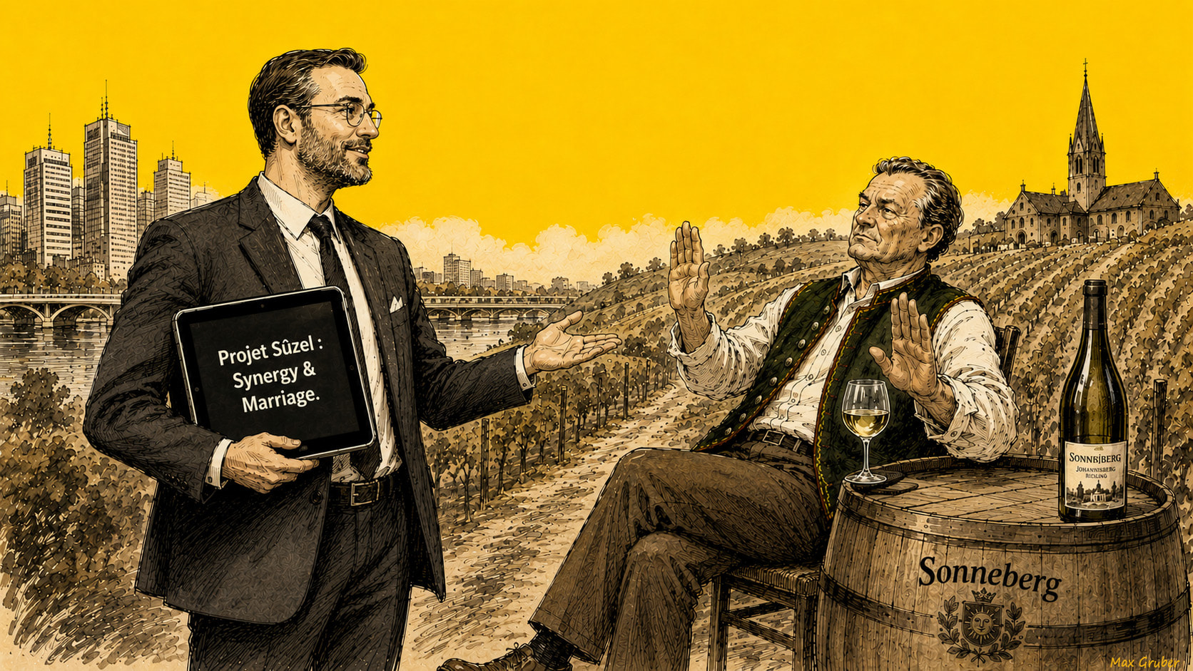 Retour vers le futur : le coup de gueule de Fritz Kobus contre la start-up du mariage