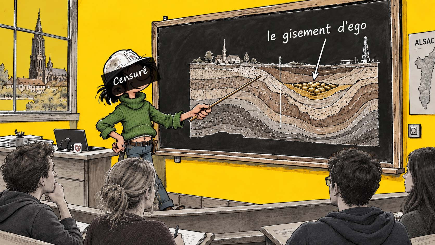 Géothermie en Alsace : le rapport scientifique n°108 avec panaches d’ego et secousses politico‑tectoniques…