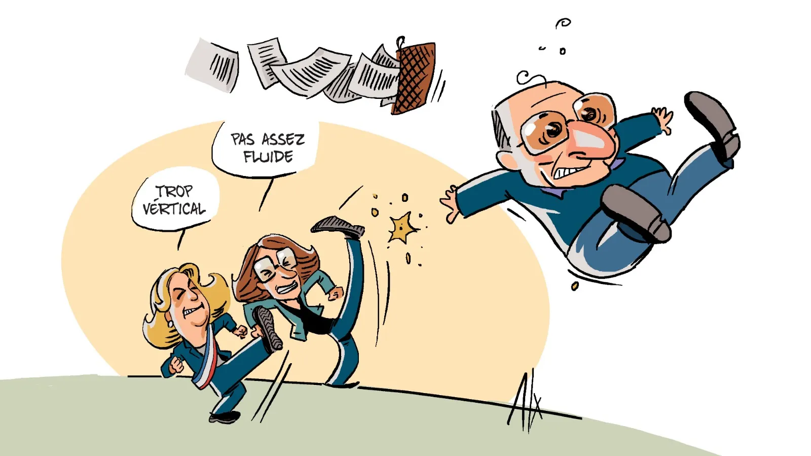 Voici l'imbroglio Schilikois vu par Fr'elonne.