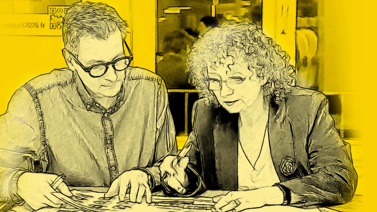 Municipales à Mulhouse. Lara Million « Marquet» à la culotte par Michèle Lutz.