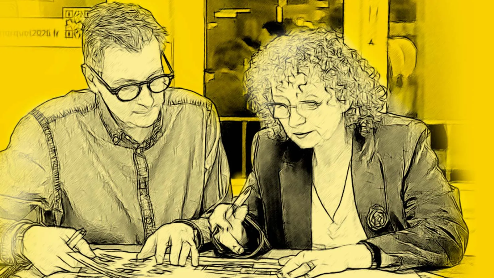 Municipales à Mulhouse. Lara Million « Marquet» à la culotte par Michèle Lutz.